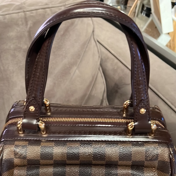 Authentic Louis Vuitton  2006 Damier Ebène Knightsbridge handbag - Picture 4 of 11